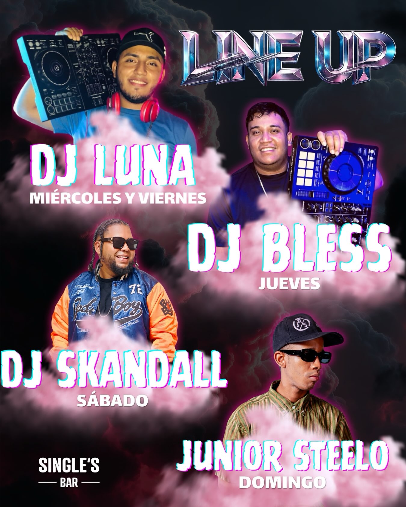 LINE UP SEMANAL DE TU SPOT DE CONFIANZA🔥

#singlesbar #lineup