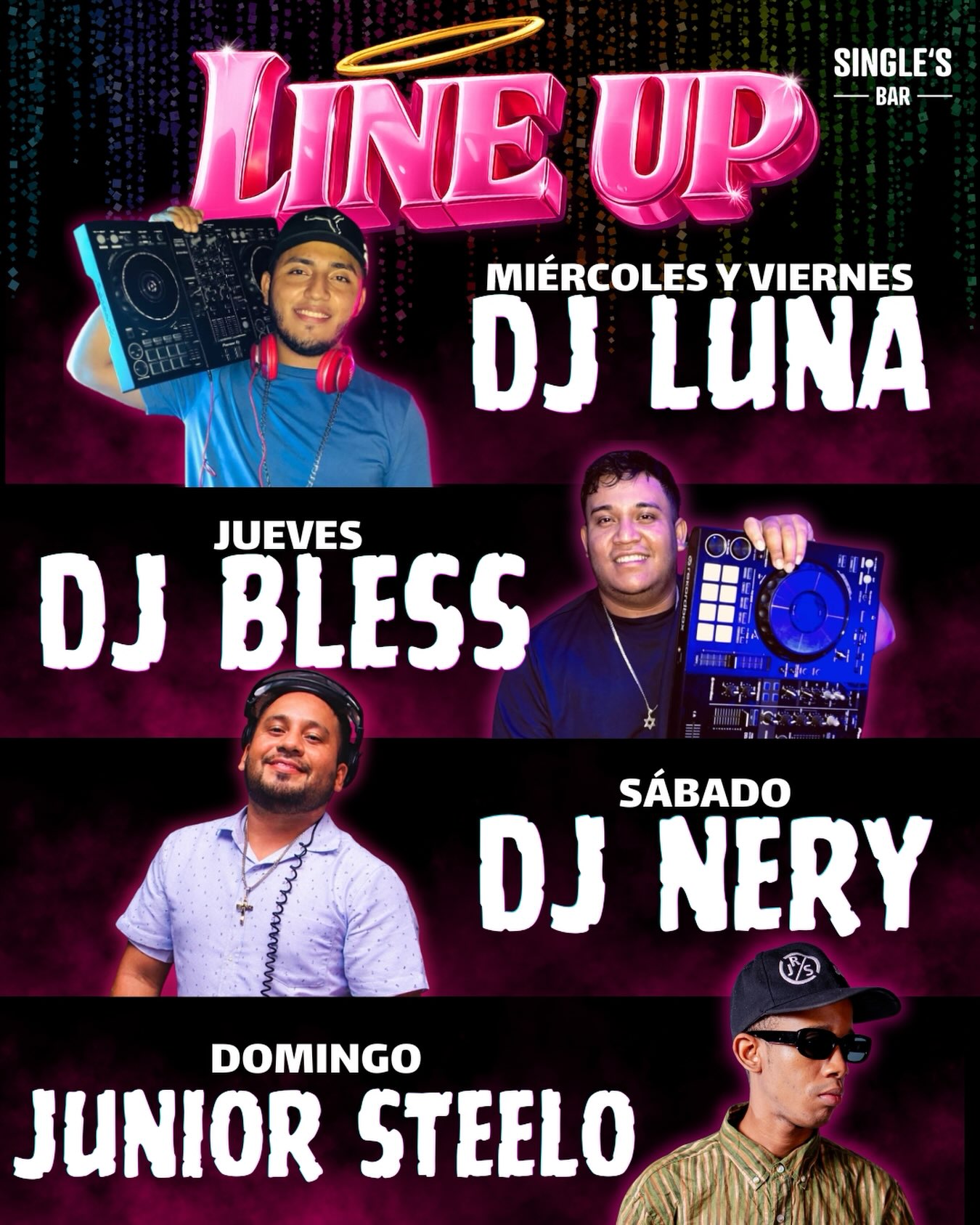 LINE UP SEMANAL🔥

#singlesbar #lineup