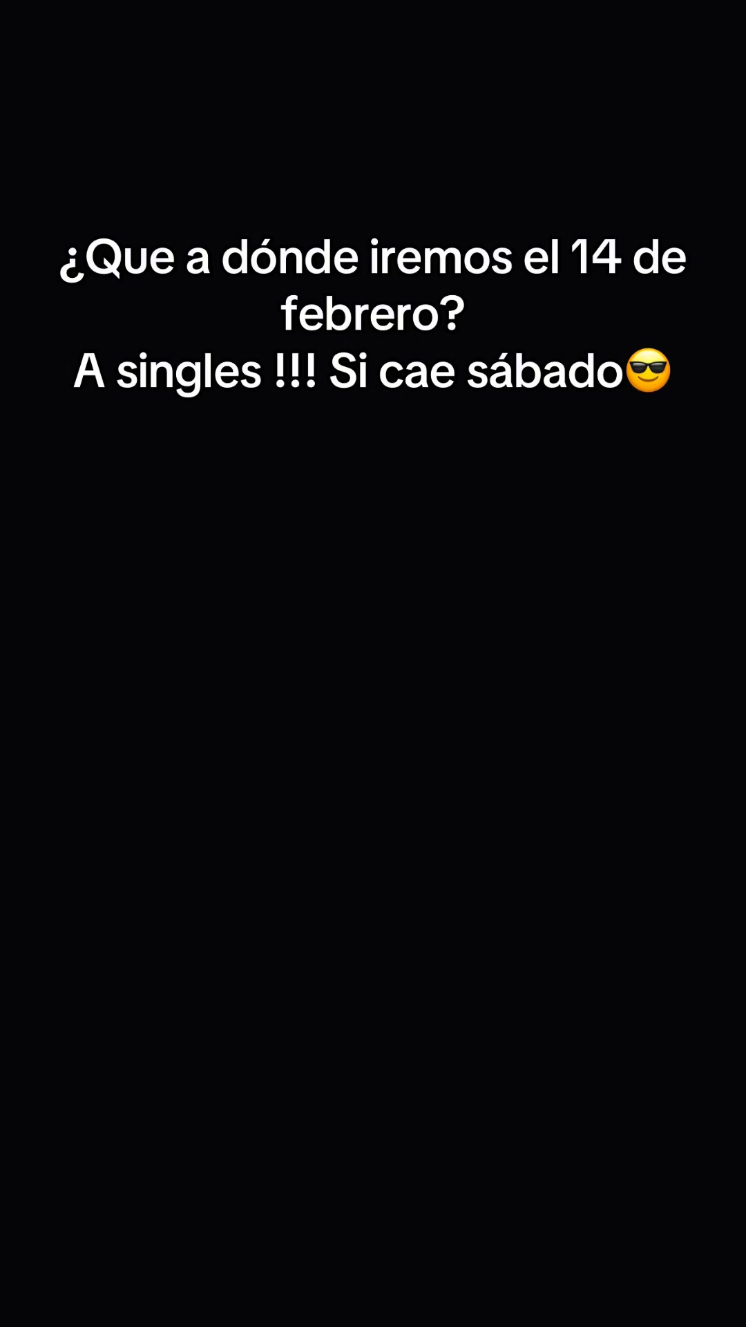 ¡Te esperamos desde ya!
#SinglesBar